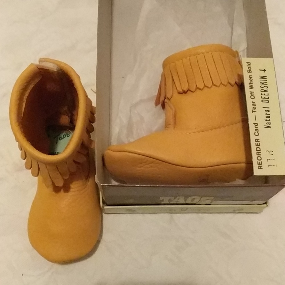 Taos Deerskin Booties